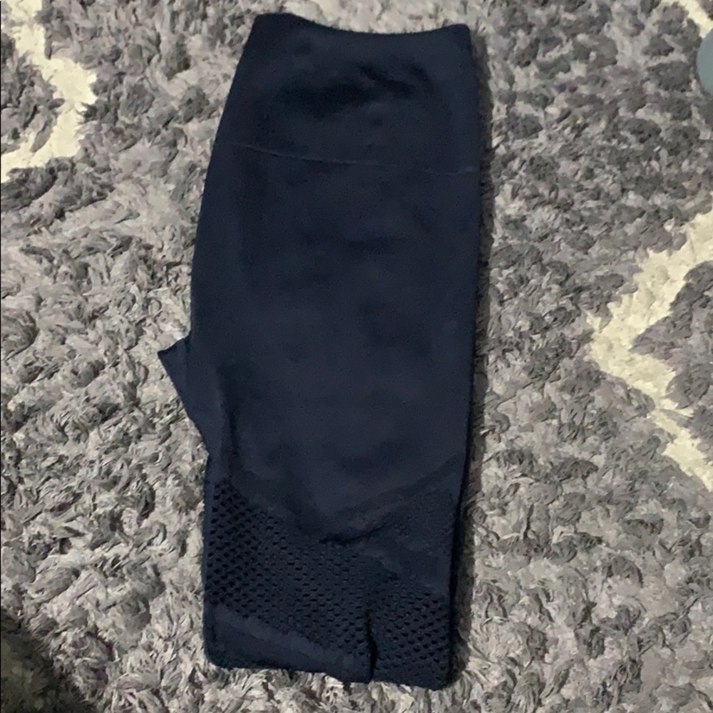 Fabletics mosaic high waisted 7/8 thunder